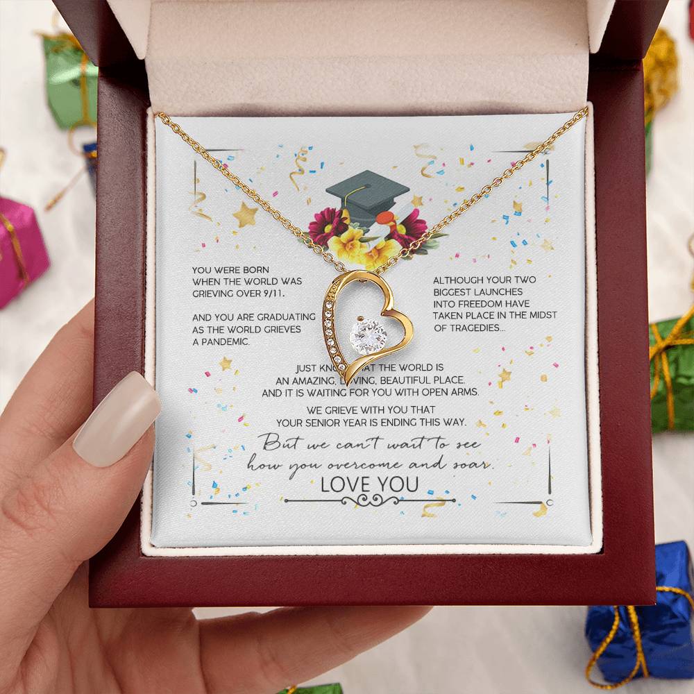 Graduation Gift For Daughter Class Of 2022 Necklace Class Of 2022 Necklace Jewelry Gift Graduation Gift For Daughter Forever Love Necklace
