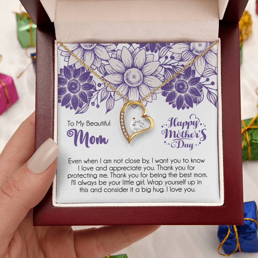 Mother's Day Gift  Necklace For Mom  Mother's Day Necklace  Best Gift For Mom  Mother's Day Necklace 1 Forever Love Necklace