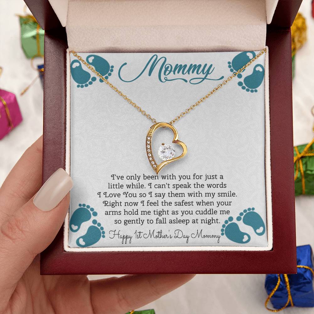 Mommy 1st Mother's Day Forever Love Necklace