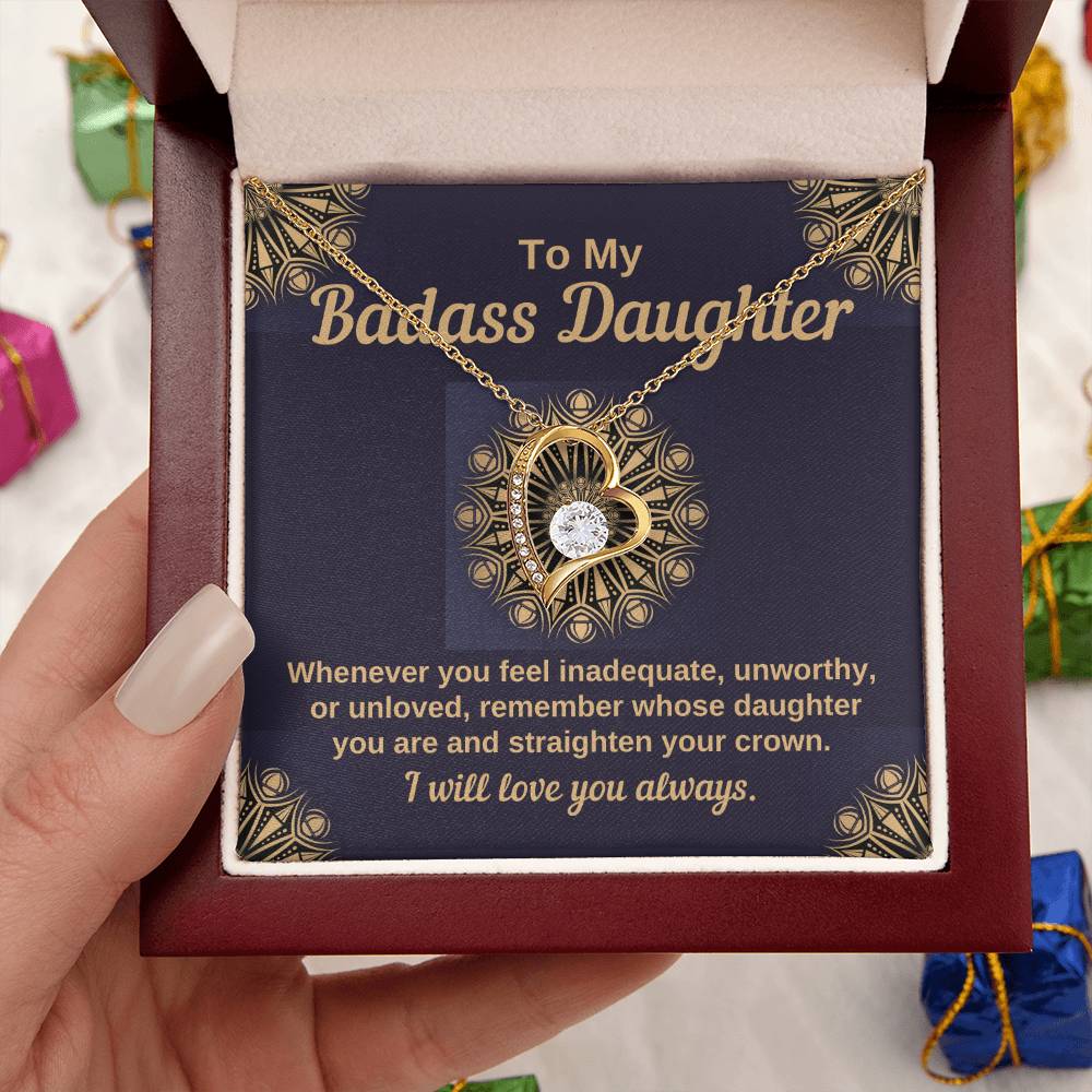 Best Daughter Gift Forever Love Necklace