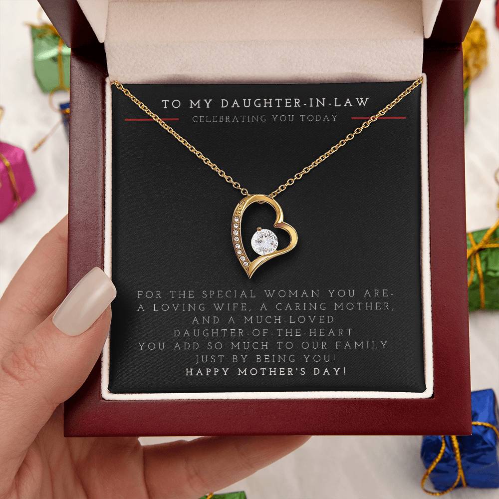 To My Daughteroftheheart 1 Forever Love Necklace