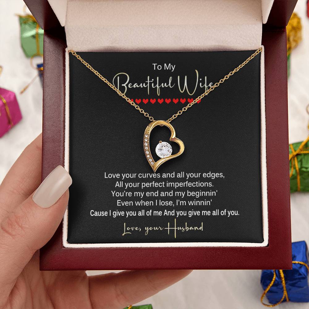 Perfect Gift For Wife Forever Love Necklace