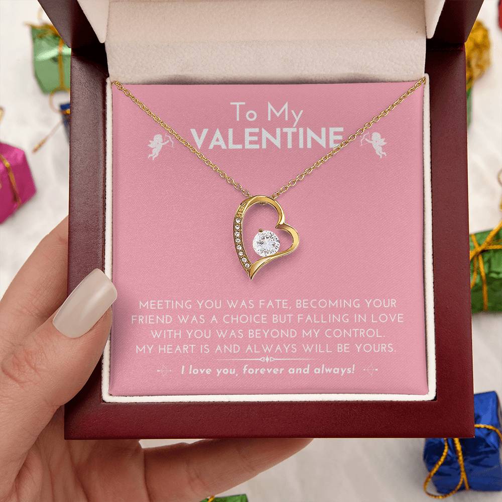 Forever Love Heart Necklace My Heart Is And Always Will Be Yours......... Forever Love Necklace