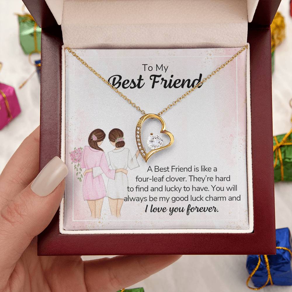 To My Best Friend I Love You Forever Necklace 1 Forever Love Necklace