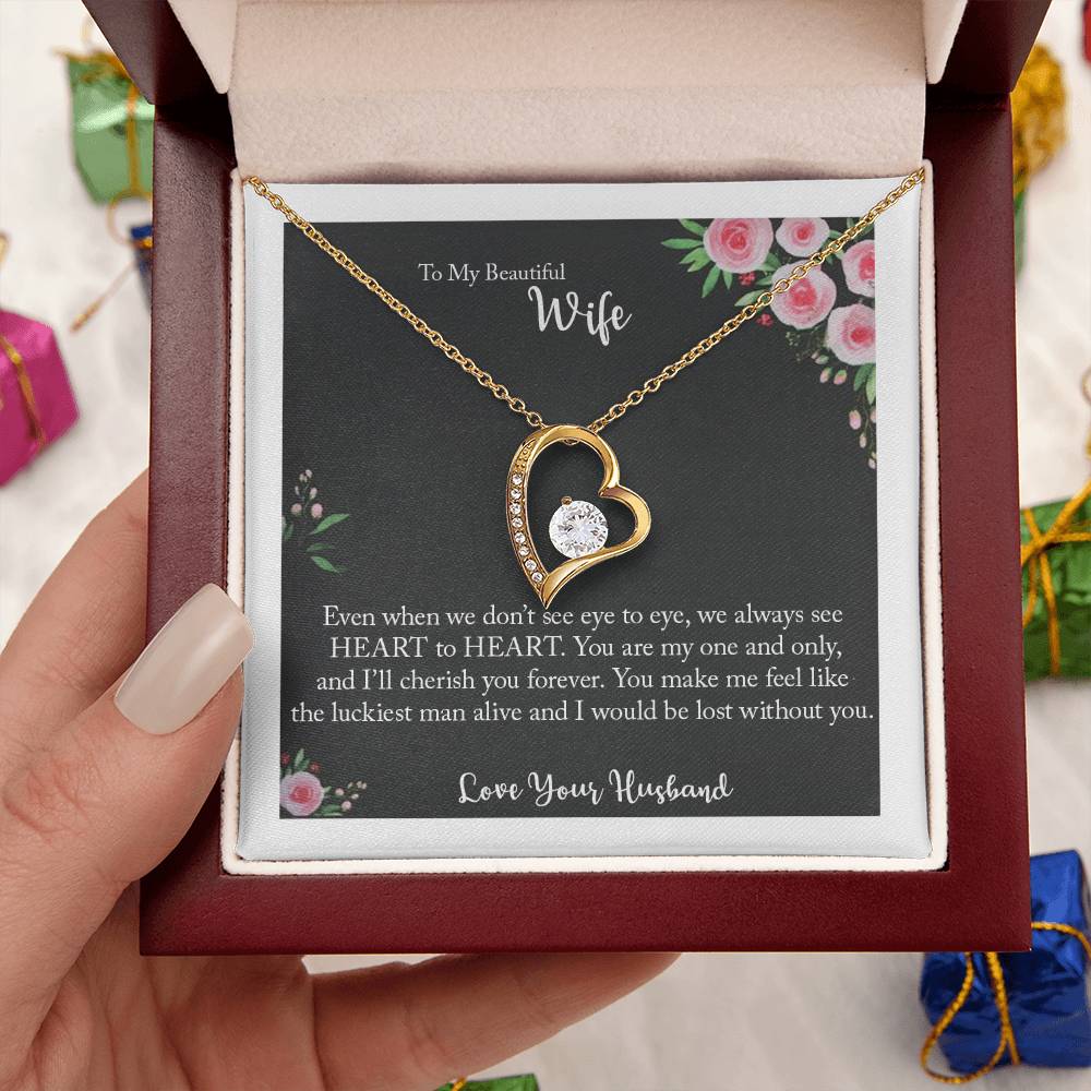 Husband's Love Necklace 2 Forever Love Necklace