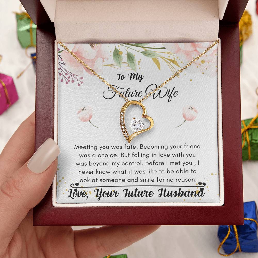 Future Wife Smile For No Reason Necklace 1 Forever Love Necklace