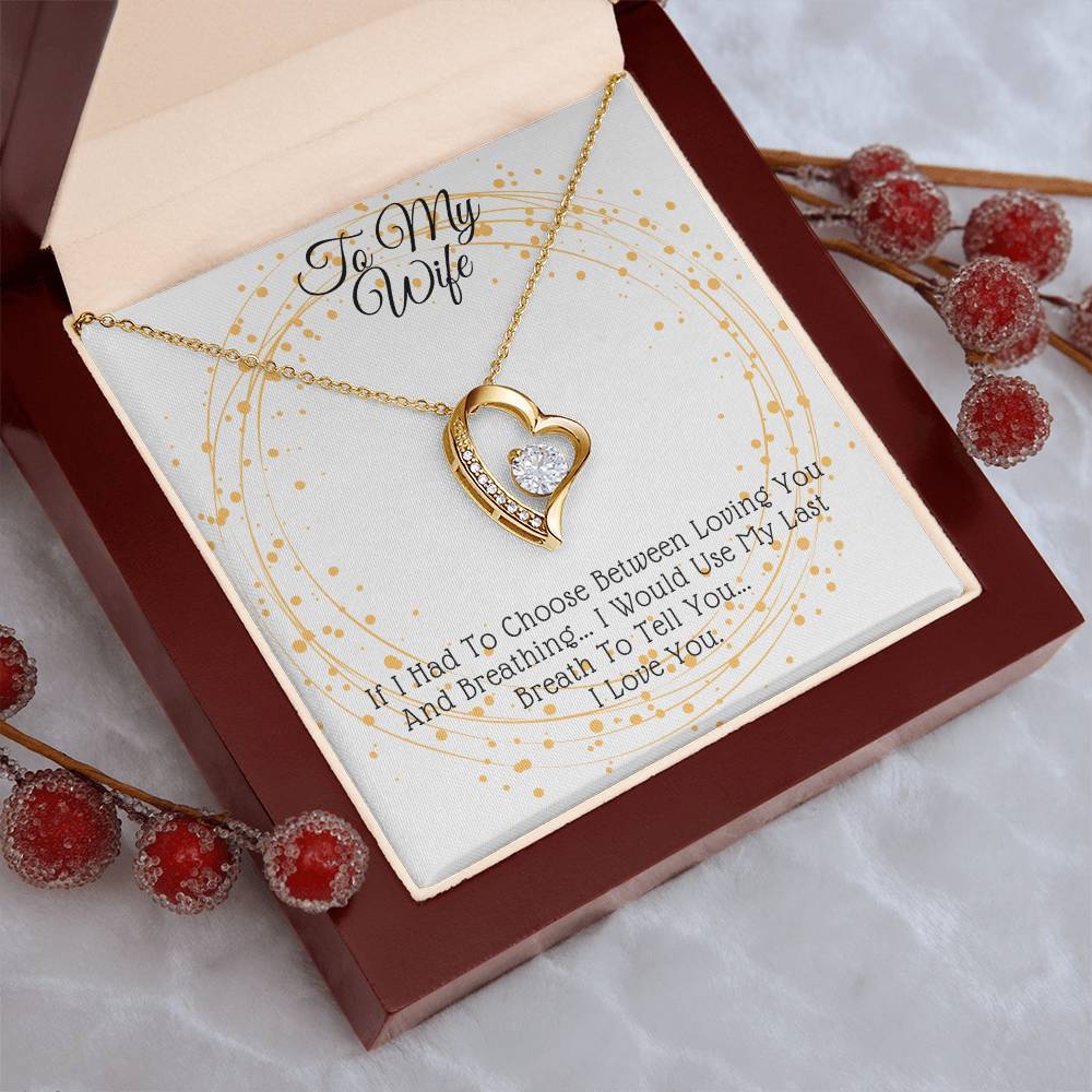 Forever Love Necklace Gift For Wife 1 Forever Love Necklace
