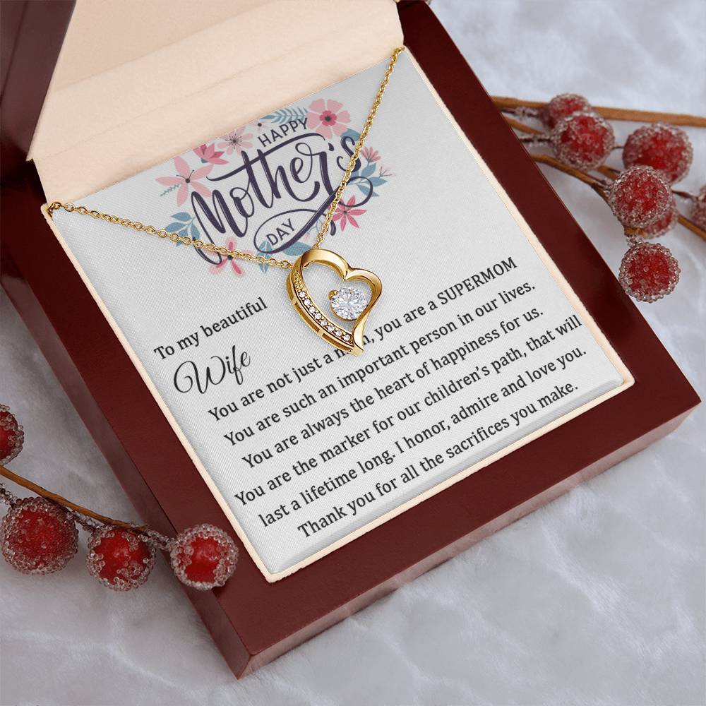Happy Mother's Day 1 Forever Love Necklace