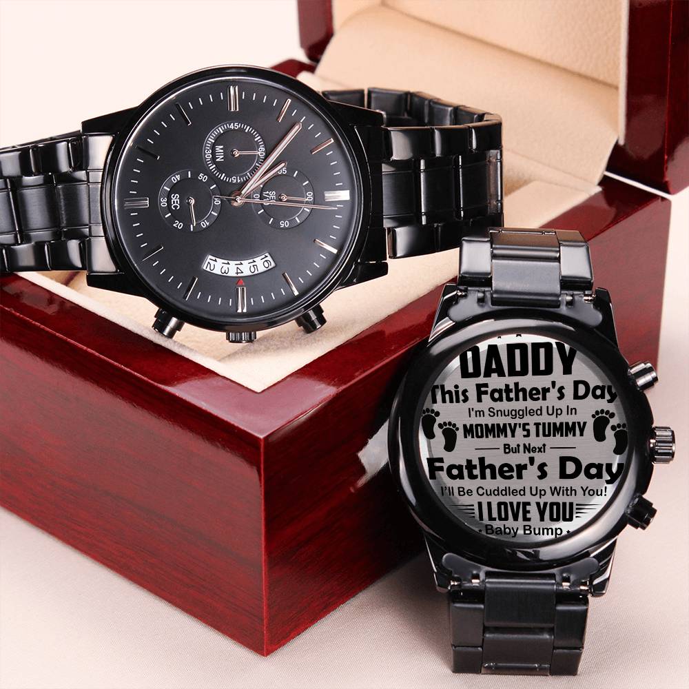 Dad Watch 2 Engraving Chronograph Watch