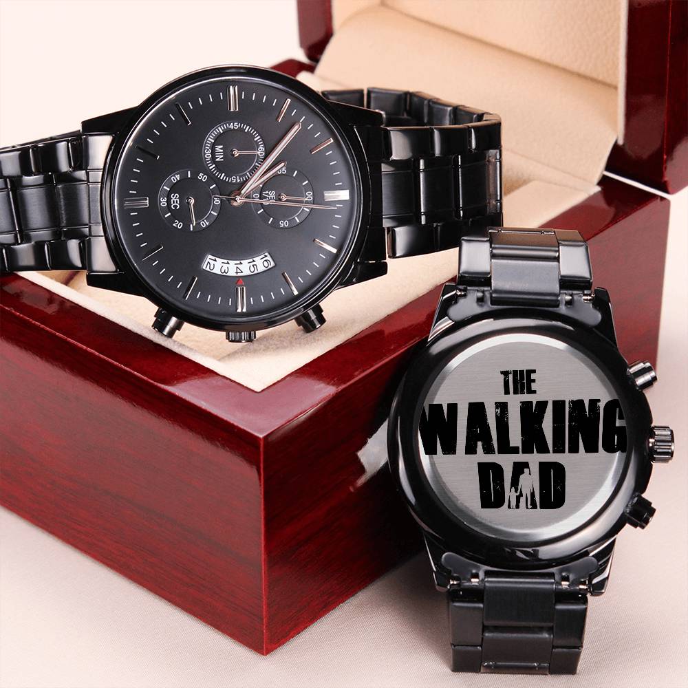 The Walking Dad Chronograph Watch Engraving Chronograph Watch