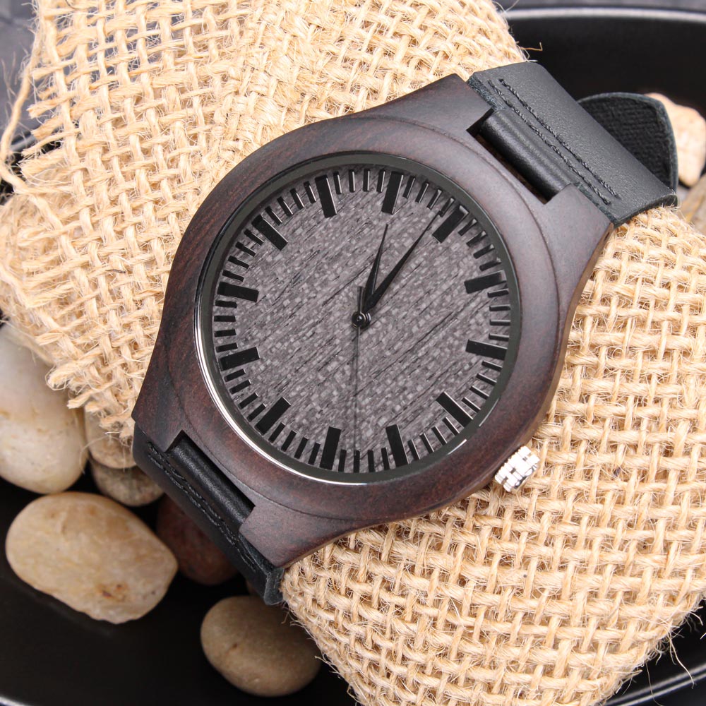 To My Son Watch - To My Son Watch Gift From Mom And Dad For Son Birthday Graduation Anniversary Wedding Gift Son Gift Engraved Wooden Watch