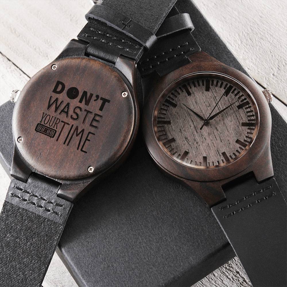 Sentimental Gifts For Son From Dad Personalized Gifts For Son From Dad Gift Ideas For Father And Son To Do Together Fa Engraved Wooden Watch