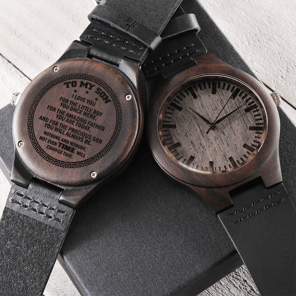 Best Dad Watch Watch For Father Engraved Watch For Dad Best Gift From Son To Dad Father Gift Ideas From Son Fathers Da2 Engraved Wooden Watch