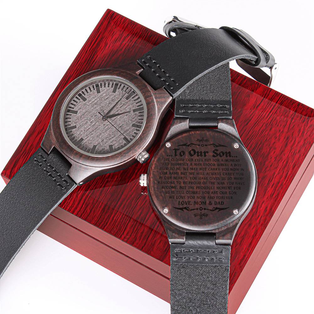 Graduation Gift For Son For Graduate Best Graduation Gift For Son Class Of 2022 High School Gradua Engraved Wooden Watch