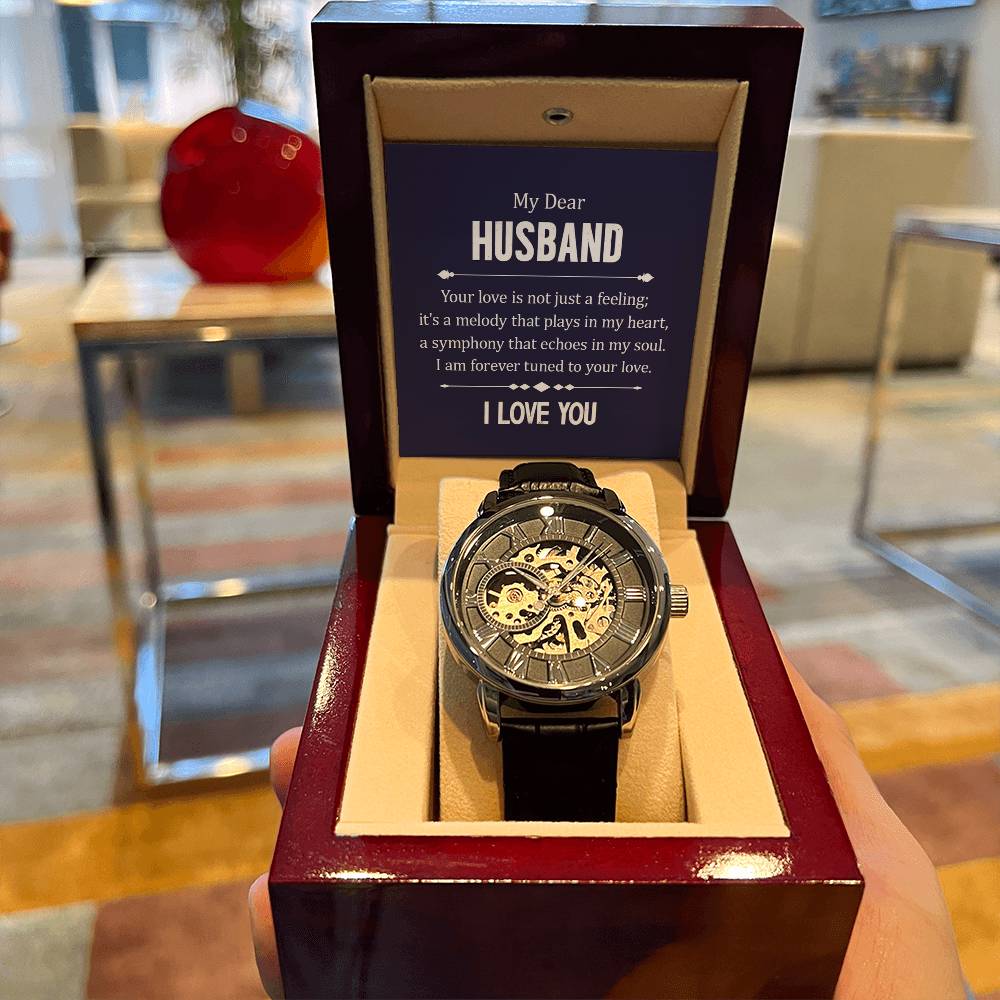 Heartstrings - Openwork Watches - My Dear Husband