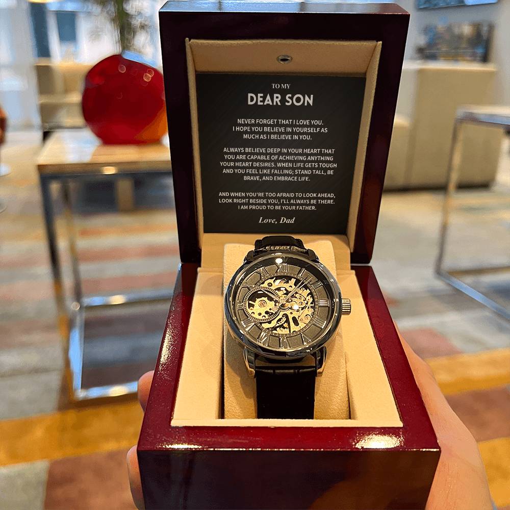 Son Openwork Watches - From Dad