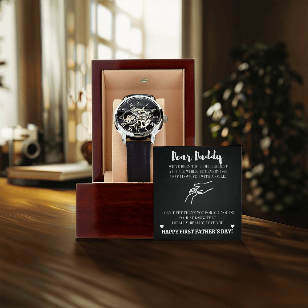 Happy First Father's Day Openwork Watches