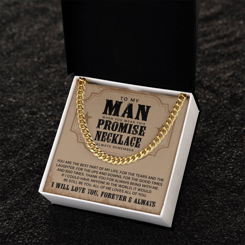 You Are The Best Part Of My Life - Cuban Link Chain Necklace