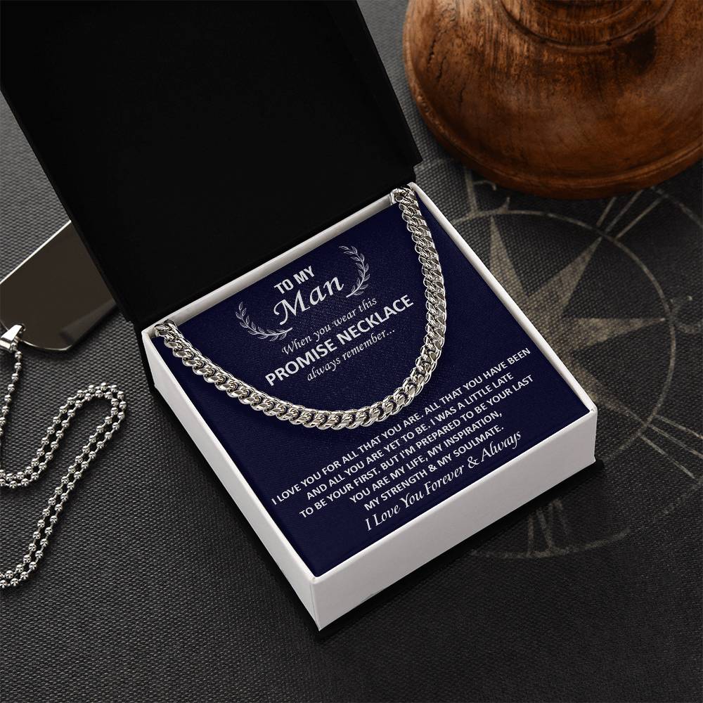 Gift For Your Man - My Strength - Cuban Link Cuban Link Chain