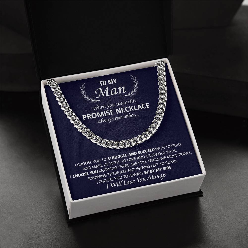 Gift For Your Man - Promise - Cuban Link Cuban Link Chain