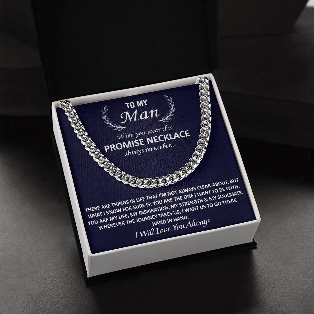 Gift For Your Man - Be With You - Cuban Link Cuban Link Chain