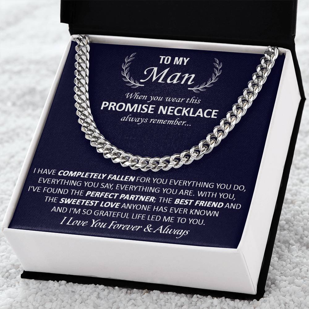 Gift For Your Man - Perfect Partner - Cuban Link Cuban Link Chain