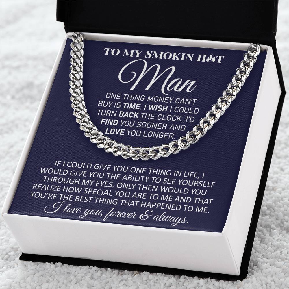 My Man - Find You Sooner  Cuban Link Chain