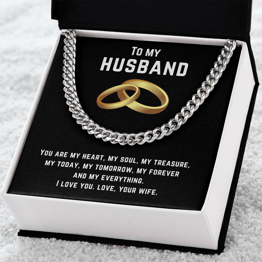 Cuban Link Chain Husband