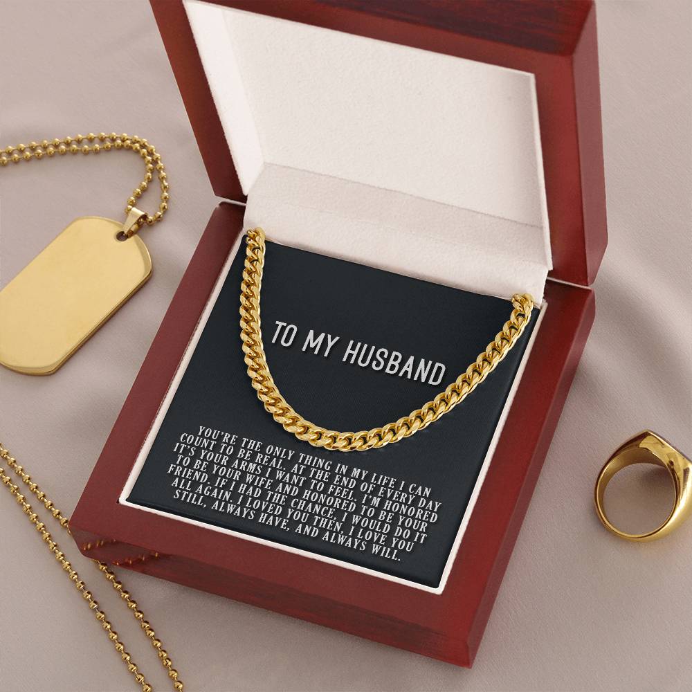 Only Thing Cuban Link Chain