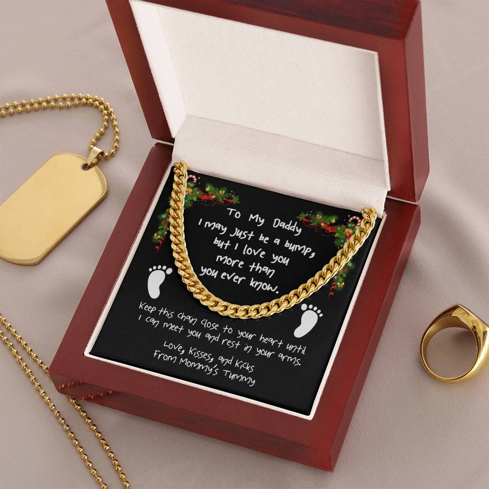 Future Dad Cuban Link Chain Necklace