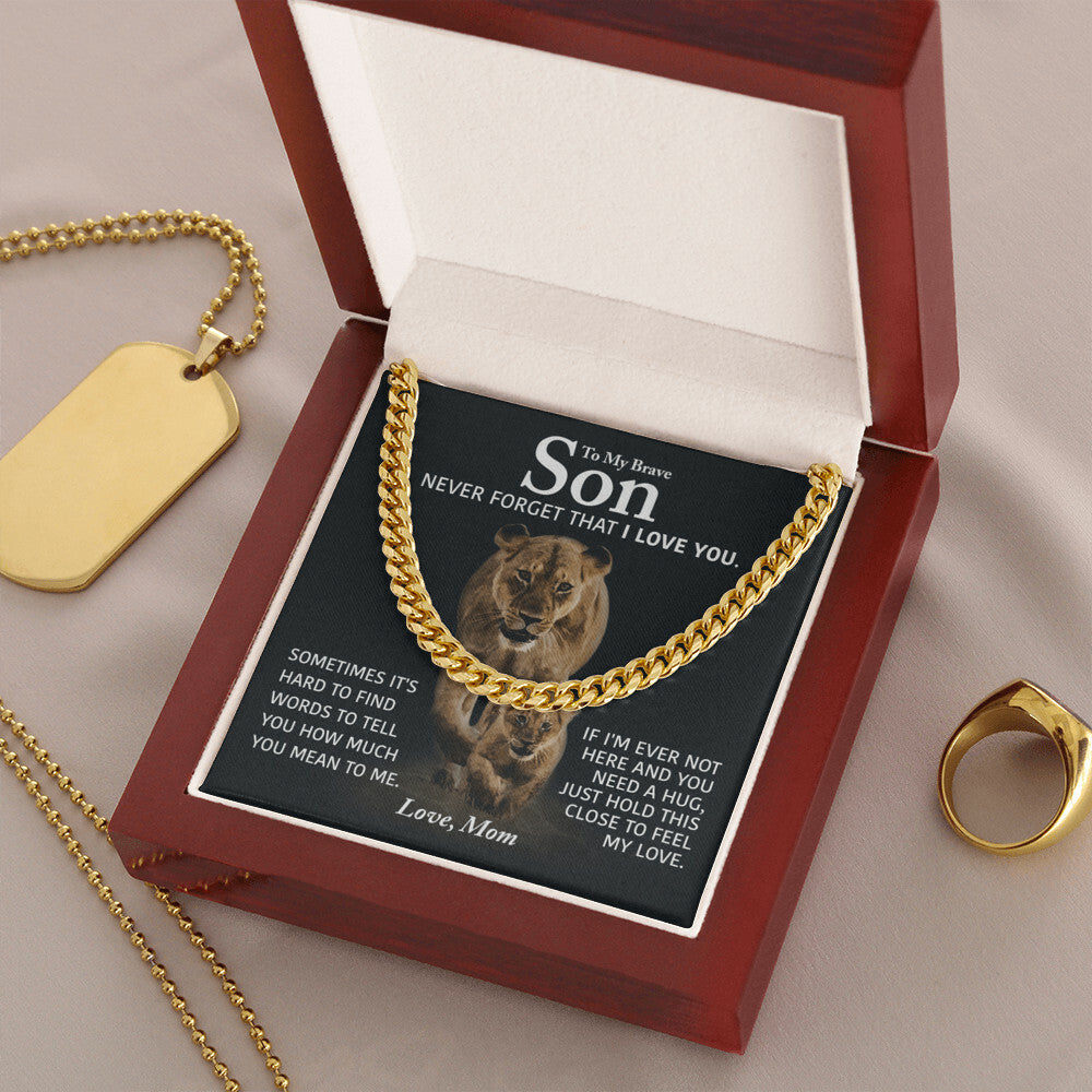 Son - To Feel My Love - Cuban Link Chain