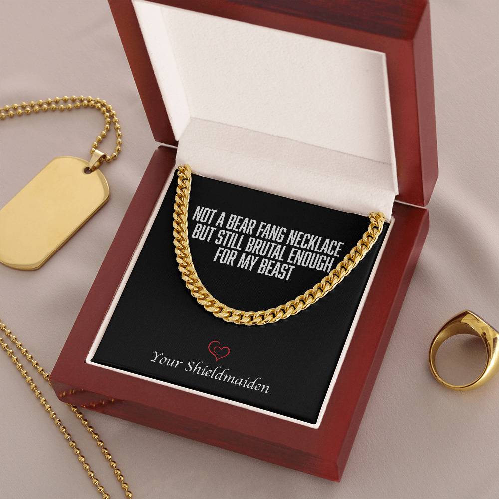 Boyfriend  Husband Gift Cuban Link Chain