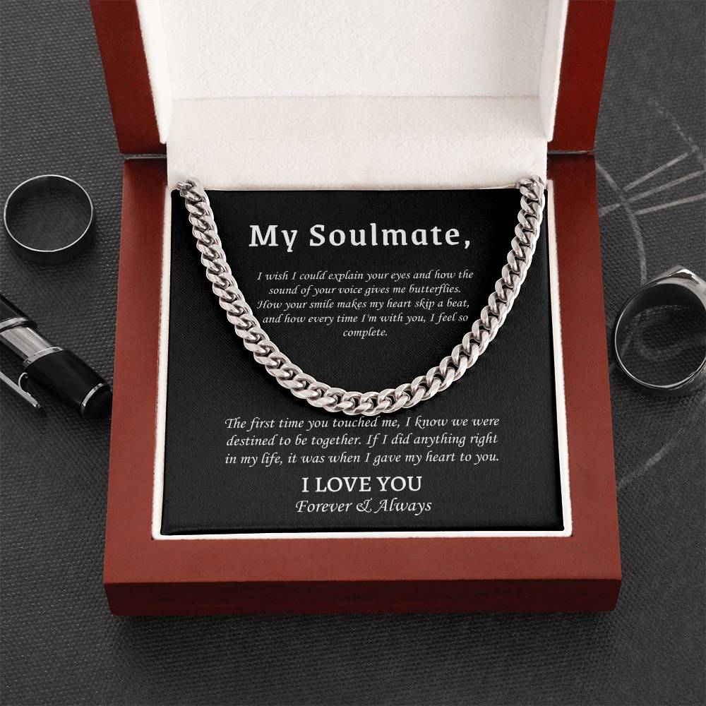 Cuban Link Chain Necklace For Him - I Wish I Could Explain...