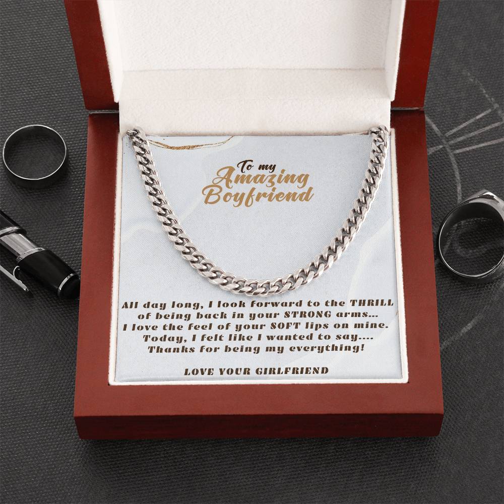 To My Everything 🥰 Cuban Link Chain