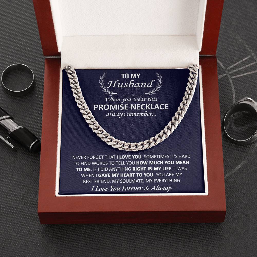 Gift For Husband - Best Friend - Cuban Link Cuban Link Chain