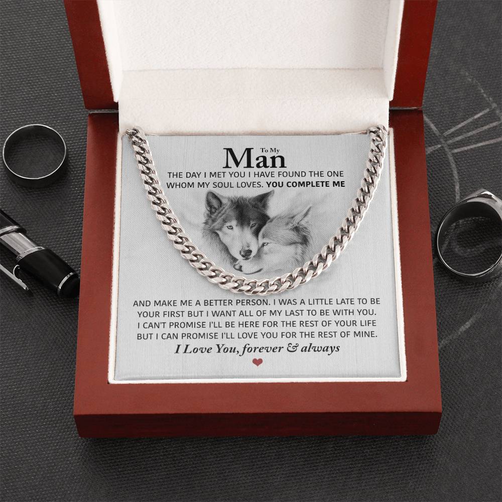 Perfect Gift For Man Cuban Link Chain