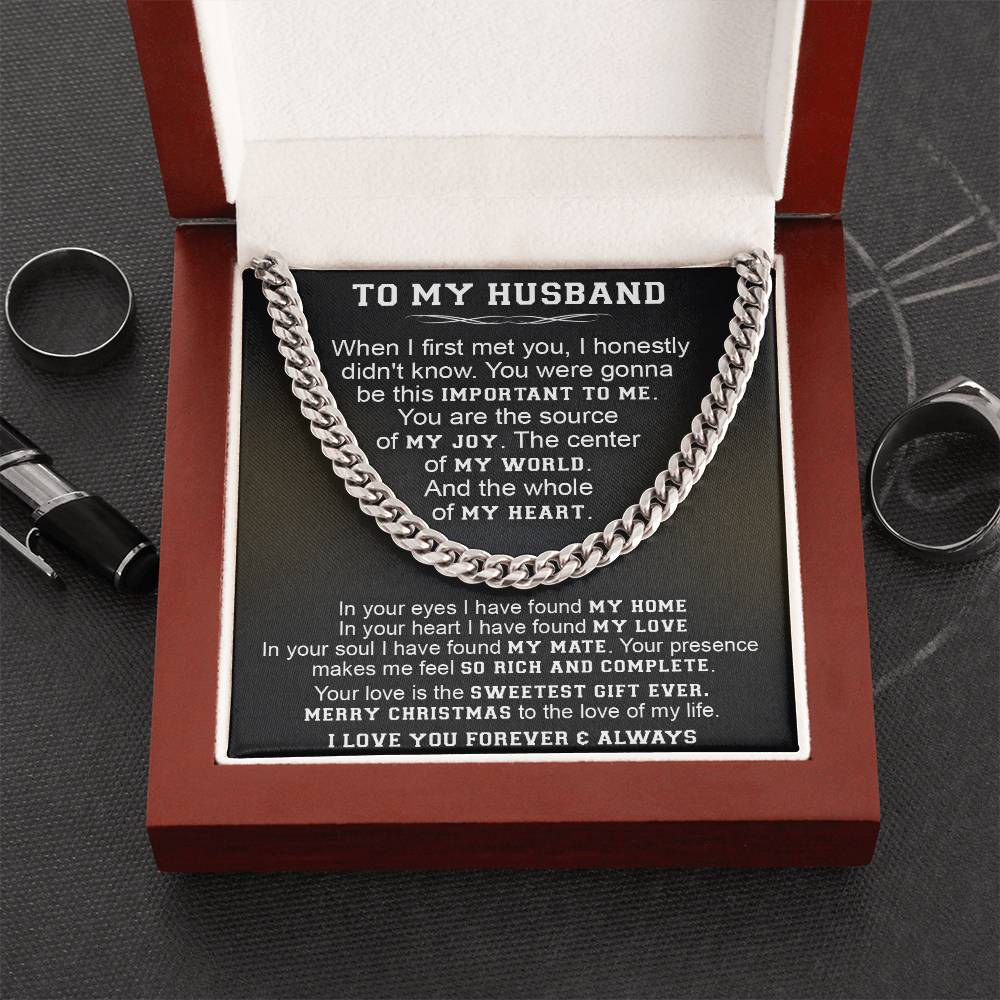 Gift For Husband - Honest - Cuban Link Cuban Link Chain