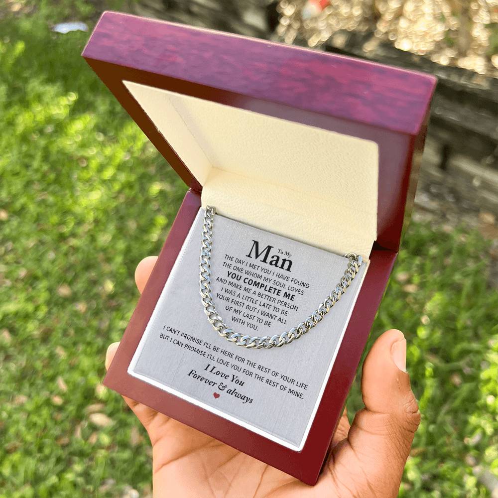 Perfect Gift For Man Cuban Link Chain