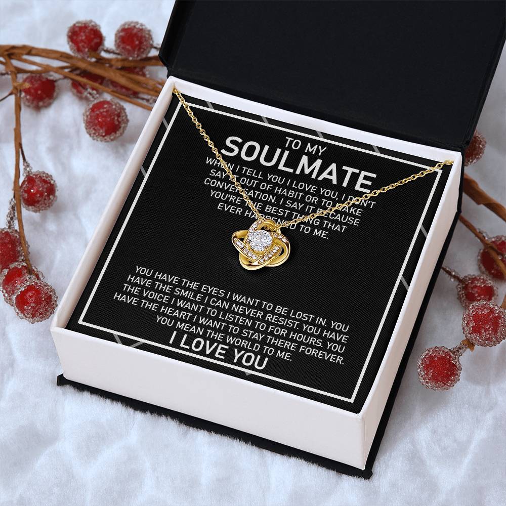 Test Purchase Love Knot Necklace
