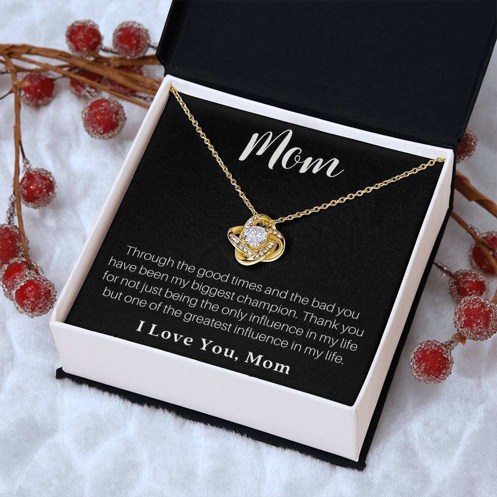Mother's Day Or Just To Say I Love You Mom Love Knot Necklace 26 Love Knot Necklace