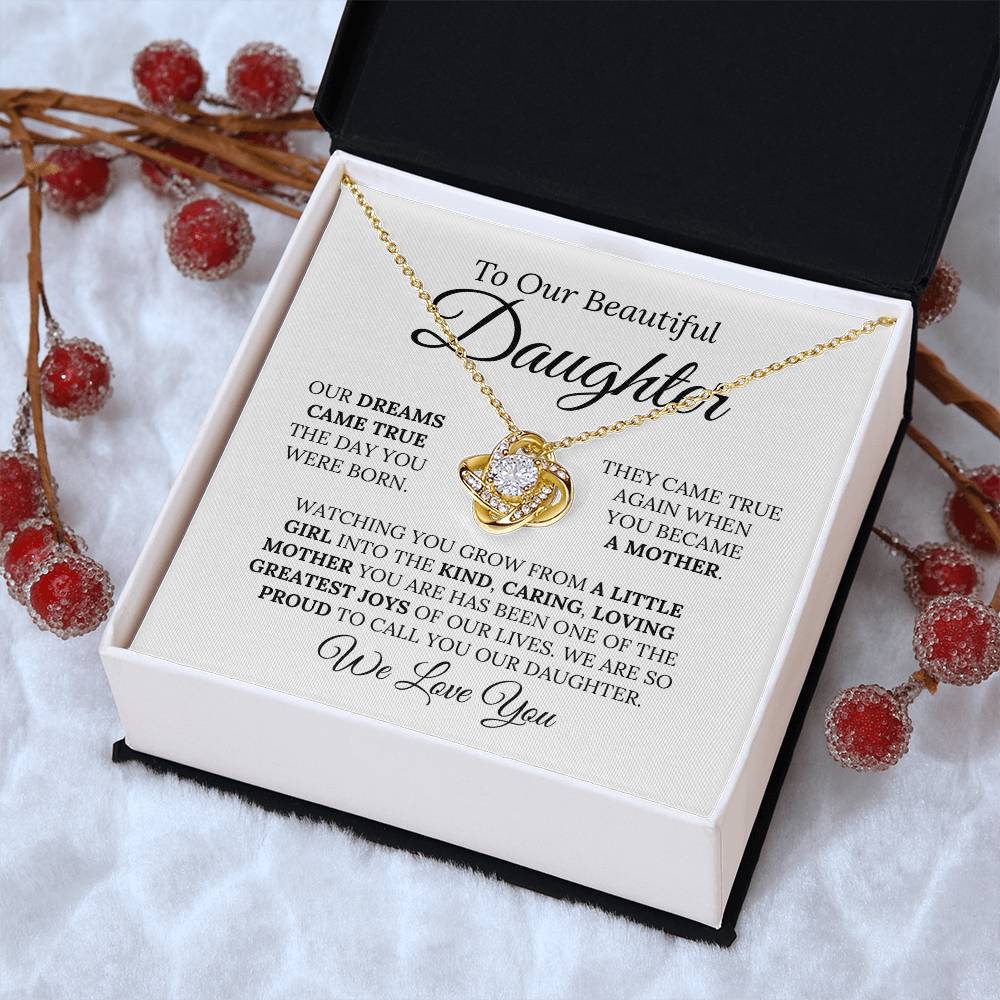Heartfelt Mother's Day Gift 1 Love Knot Necklace