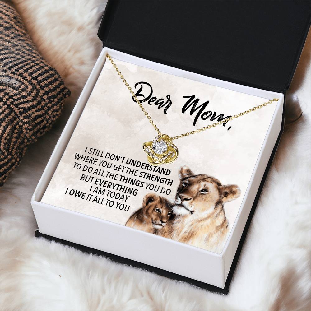 Perfect Mother's Day Gift 2 Love Knot Necklace