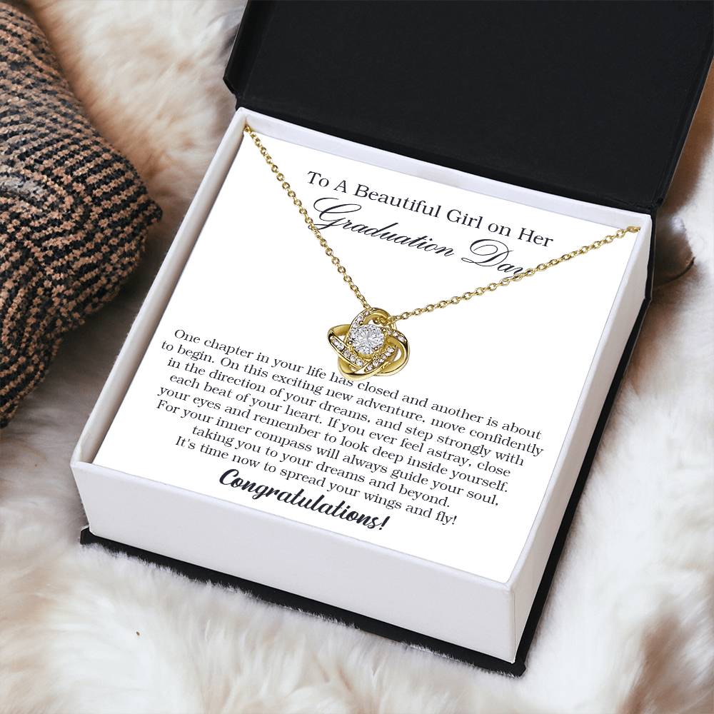 Graduation Gift For Her College Graduation Gift For Her High School Senior Graduation Class Of 2022 Love Knot Necklace