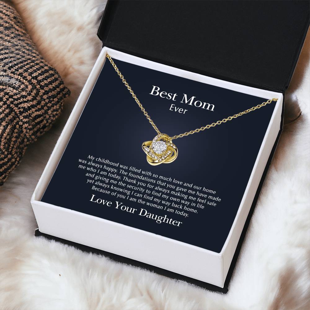 So Much Love Love Knot Necklace