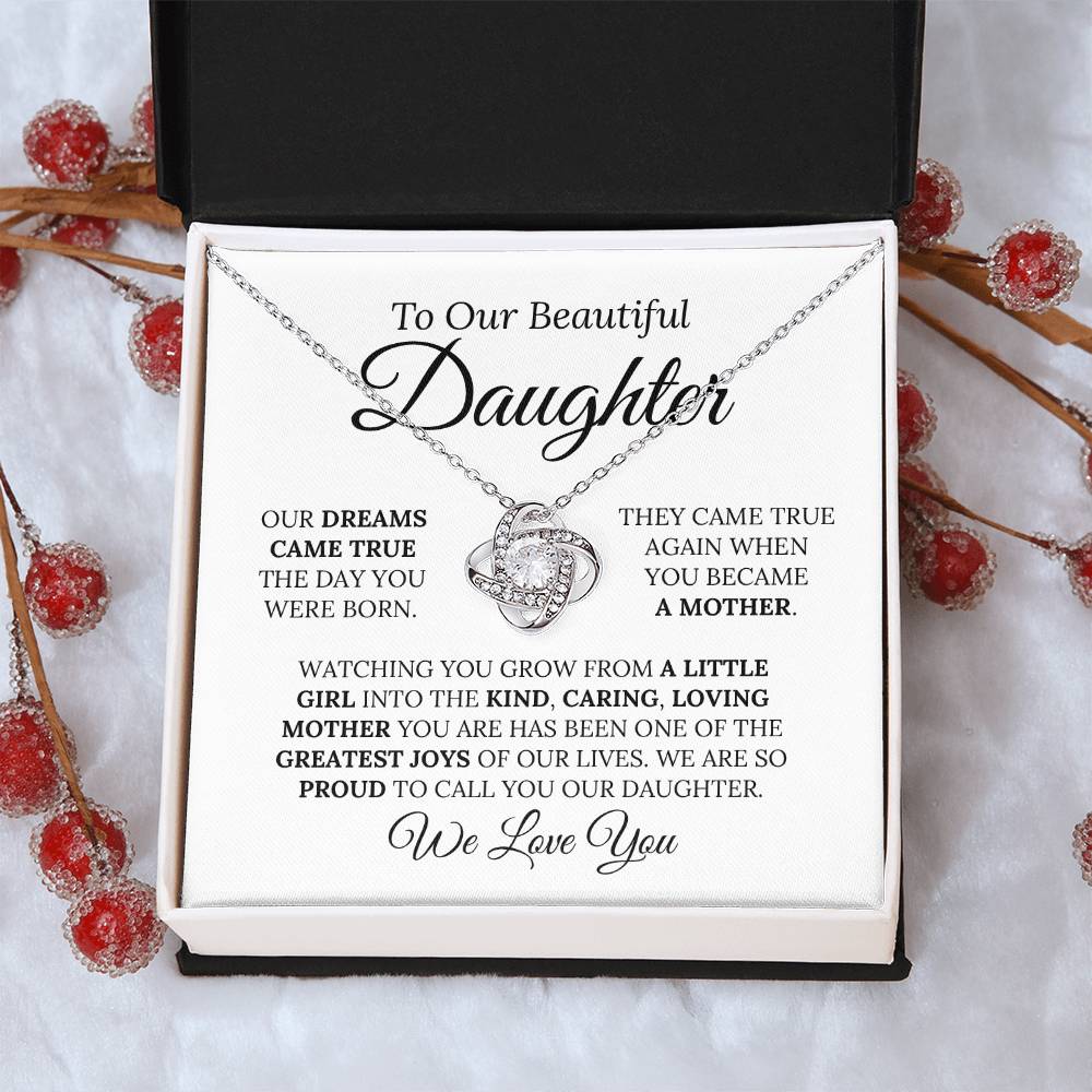 Heartfelt Mother's Day Gift 1 Love Knot Necklace