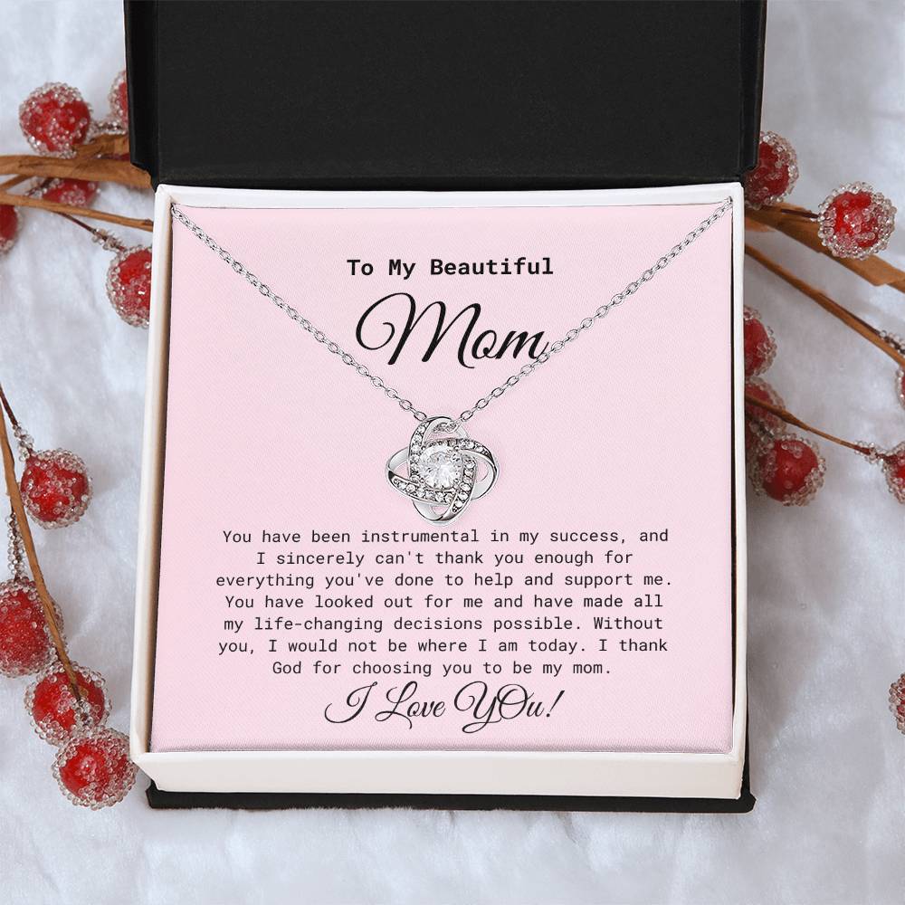 Necklace For Mom - Love Knot Love Knot Necklace