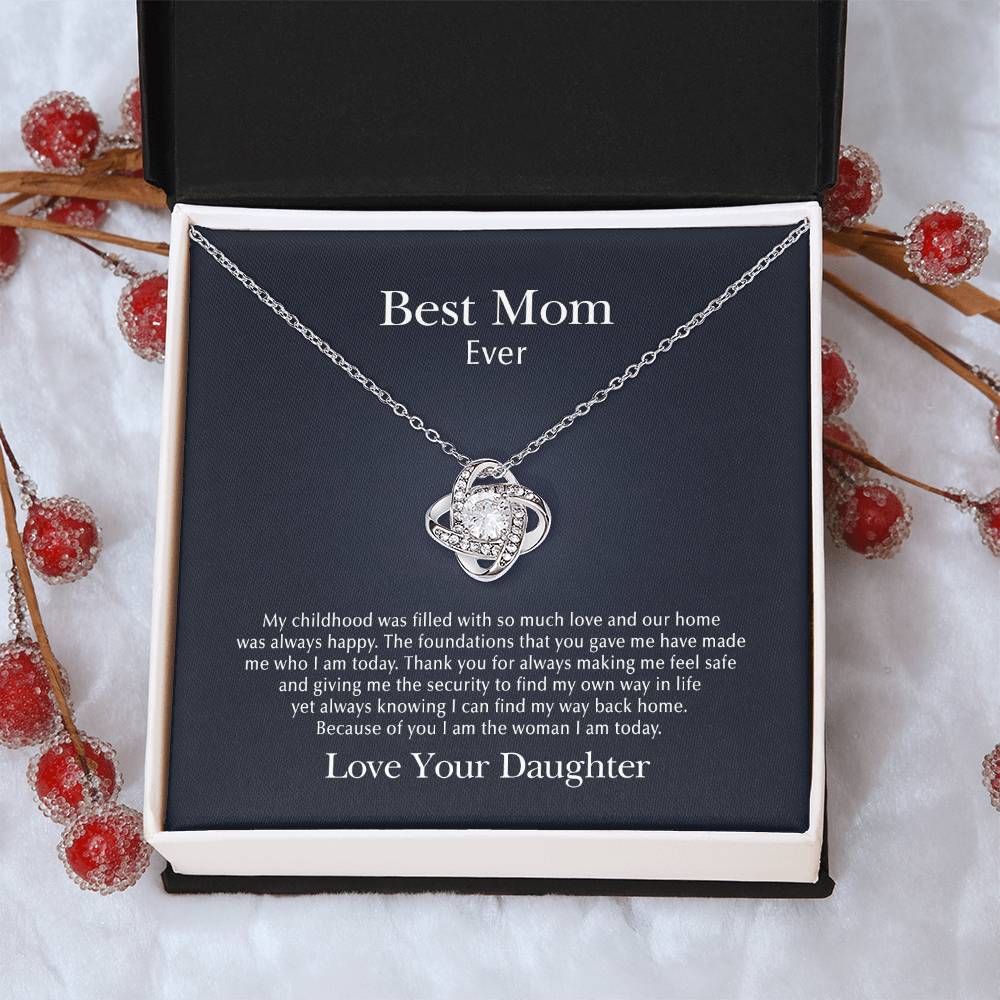 So Much Love Love Knot Necklace