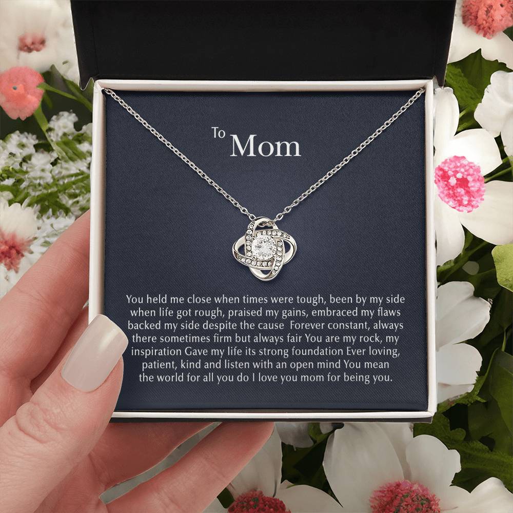 Forever Constant Love Knot Necklace