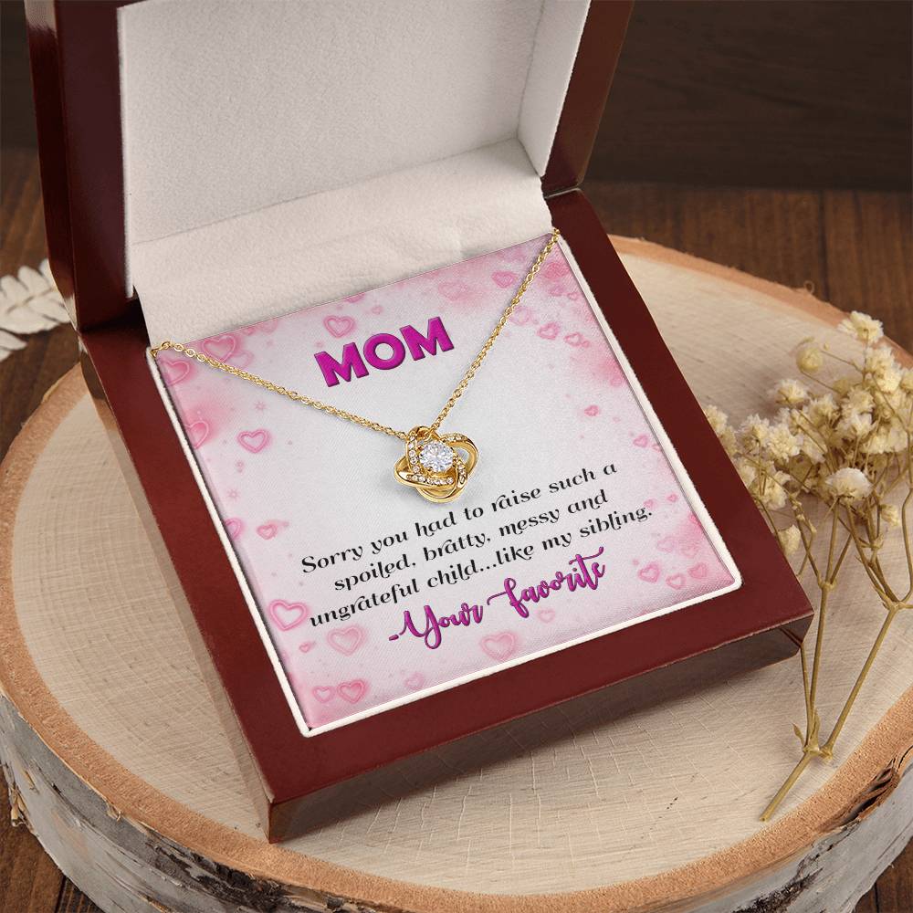 Your Favorite - Love Knot Necklace Love Knot Necklace
