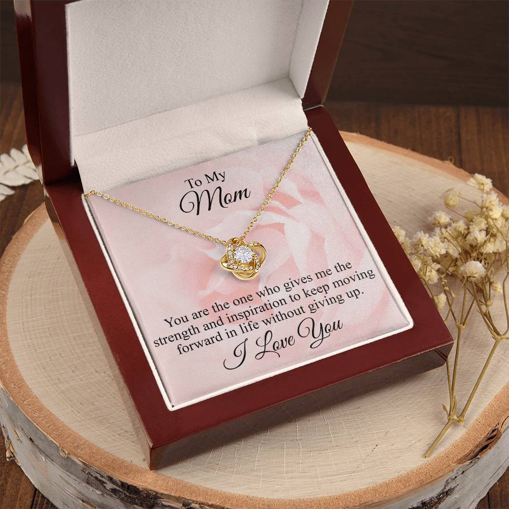 Mothers Day Gift Idea Mothers Day Necklaces For Mom From Daughter Mothers Day Gift From Daughter Gifts For Mom Birthday Gift From Son Love Knot Necklace
